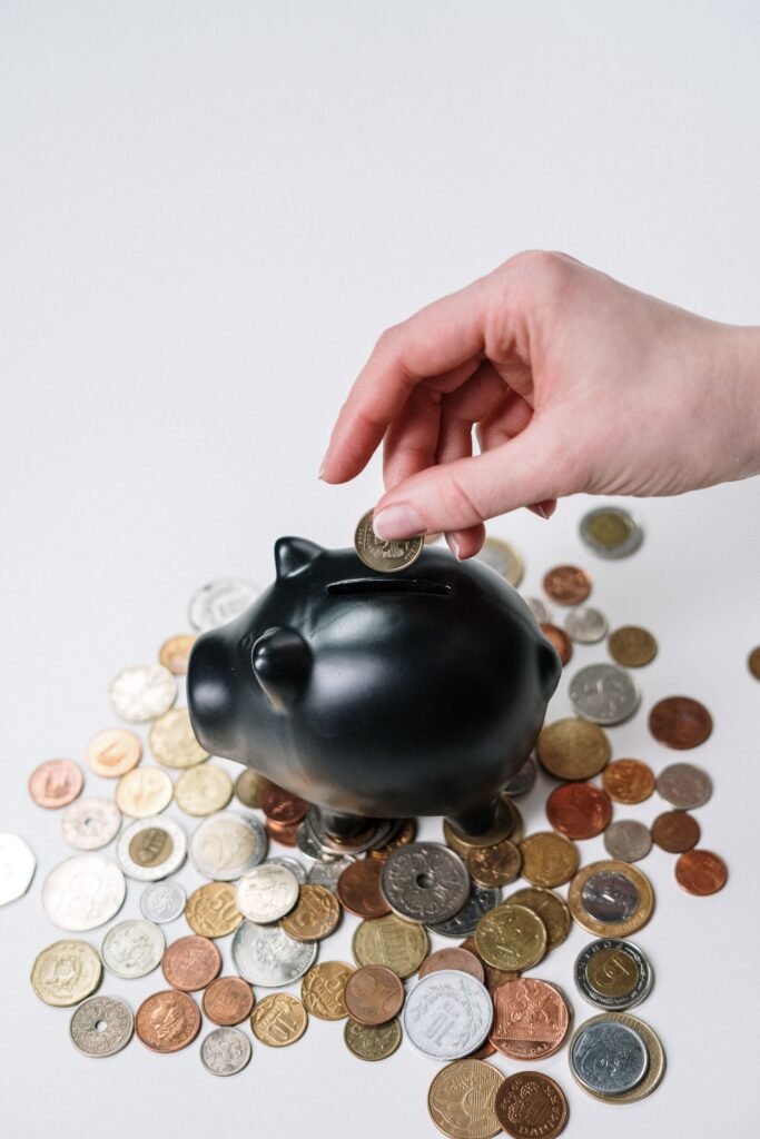 An illustrative photograph about saving money. Exact location is not confirmed.